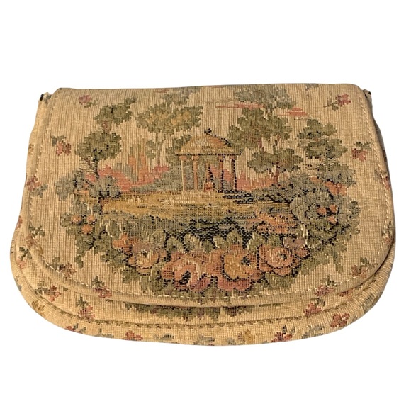 Handbags - Vintage Elegant Tapestry Small Clutch Bag